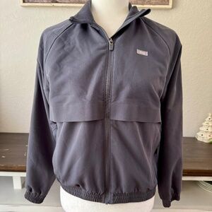 FIGS Sydney Scrub Jacket Charcoal Technical Collection Women's Size XS